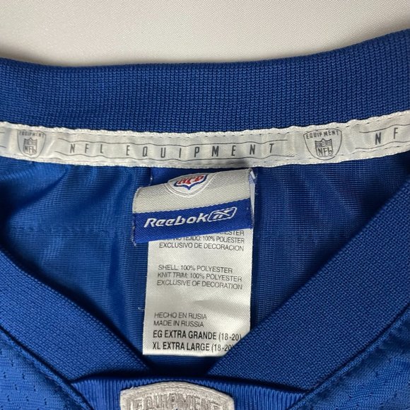 Marvin Harrison Indianapolis Colts Reebok Stitch Jersey Blue Women's Size XL 88 - Picture 2 of 11